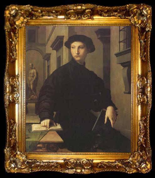 framed  Agnolo Bronzino Ugolino Martelli (mk45), ta009-2